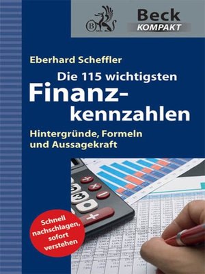 cover image of Die 115 wichtigsten Finanzkennzahlen